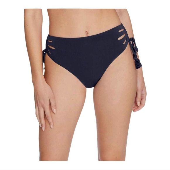 Robin PICCONE GIGI HIGH WAIST CUTOUT BIKINI BOTTOM - Picture 2 of 9